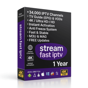 1 Year IP-TV Subscription